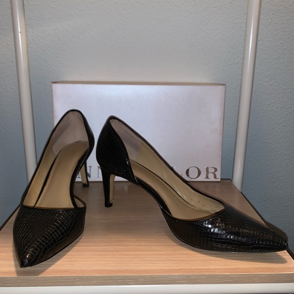 Black D’Orsay Pump - Picture 1 of 7